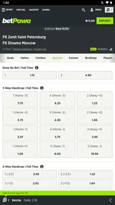 Betpawa android App screenshot 9