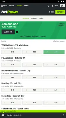 Betpawa android App screenshot 5